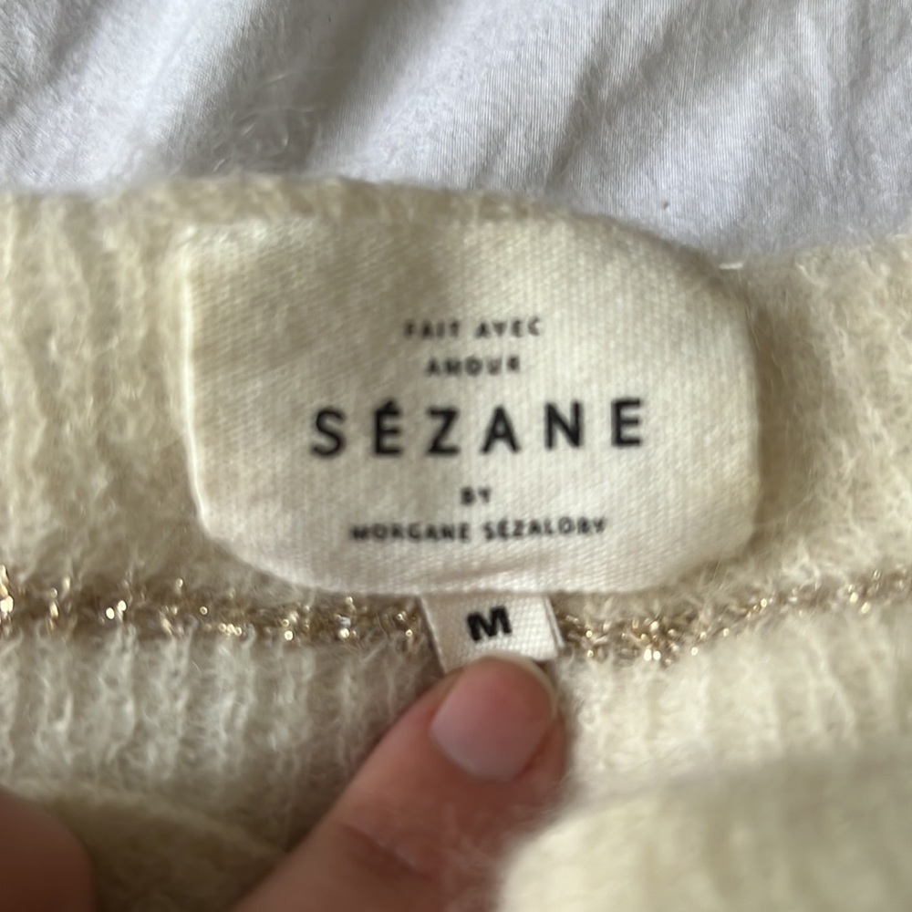 Sezane Striped Sweater View 2